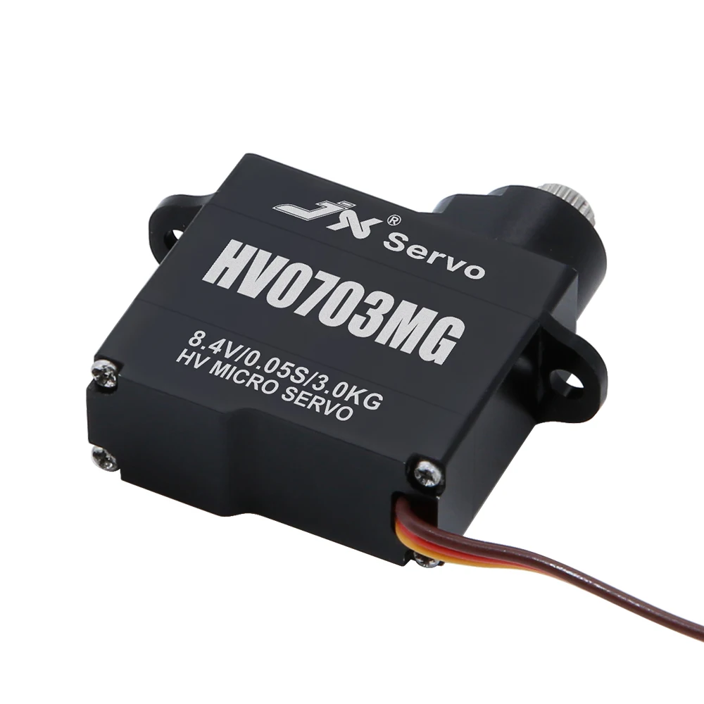 JX PDI-HV0703MG 8.4V High Voltage Ultra Light 7.1g 3.0kg.cm Torque Coreless Motor Digital Servo for Robot RC FPV Drone