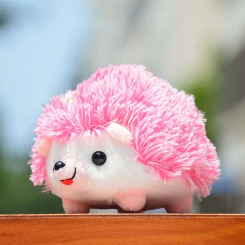

Birthday Gifts Anime Key Ring Ornament Hedgehog Key Chain Plush Keychain Stuffed Toys Plush Dolls Animal Plush Toy
