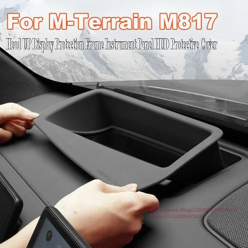 For MHERO M-Terrain M817 Head UP Display Protection Frame Instrument Panel HUD Protective Cover Car Interior Modified Accessory