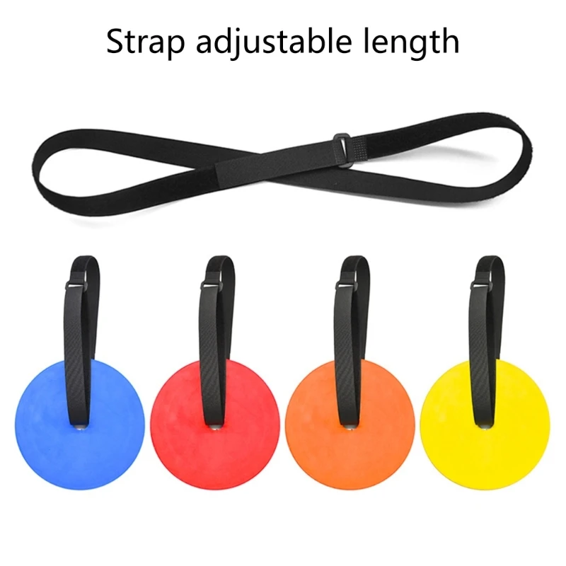 4pcs تدريب كرة القدم يستهدف لوحة كرة القدم أهداف كرة القدم على قرص تدريب كرة القدم