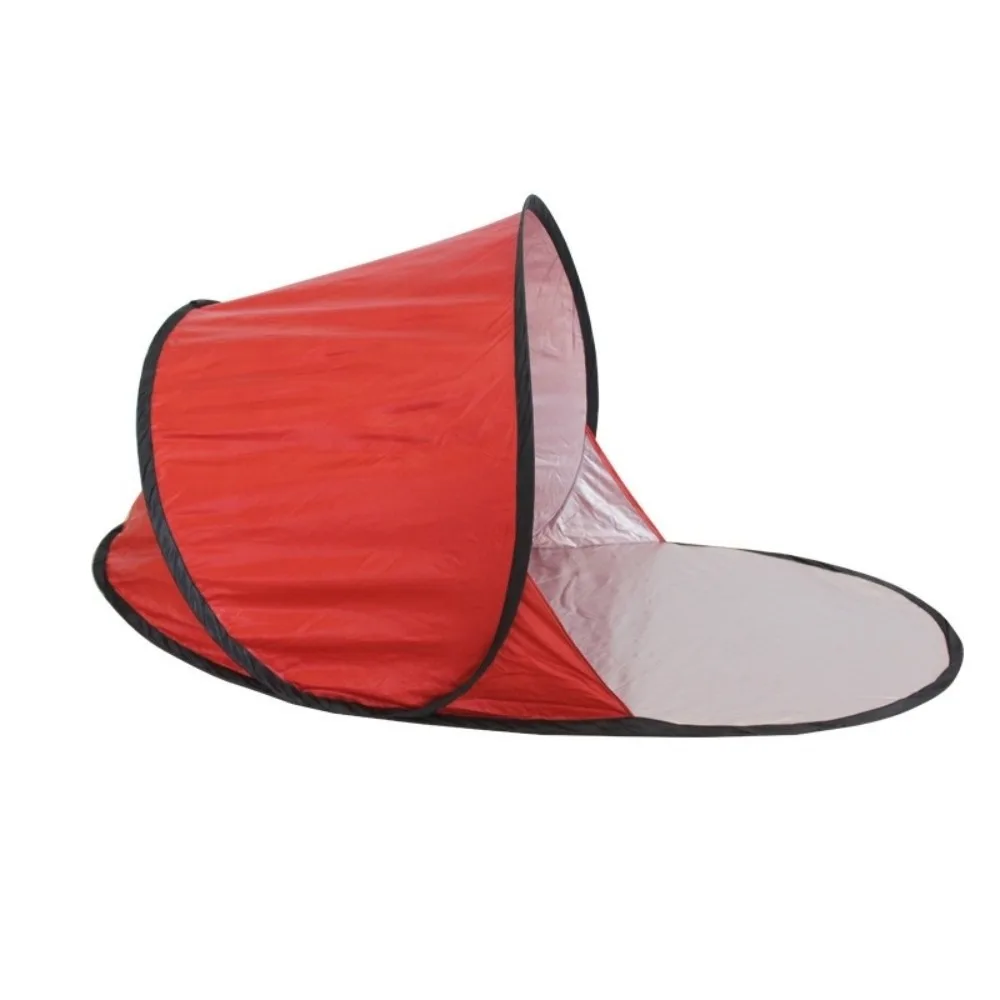 

Silver Coated Small Folding Tent Automatic Instant Pop-up Mini Beach Tent Sunscreen UV Protection Sunshade Tent Summer
