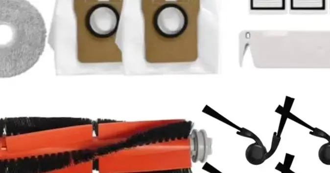 

For Xiaomi Robot Vacuum Cleaner 5/5 Pro Replacement Kit Main Brush Side Brush Rubber Brush, Filter, Mop Dust Bag Cleaning Brush