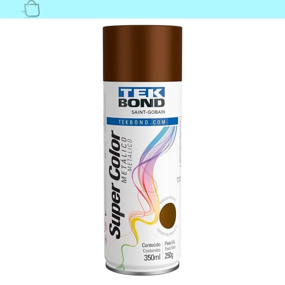 350ml Metal Bronze Tekbond Spray Paint General Use