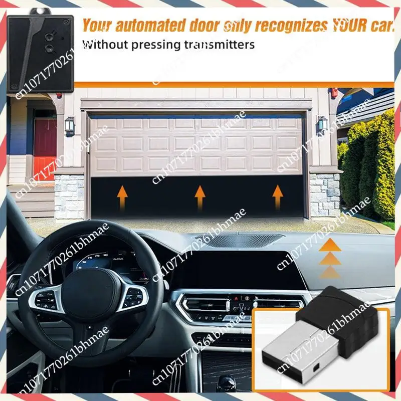 

-A21Z Garage Door Opening Receiver USB Sensor Black Universal 2.4G Bluetooth 12 24V Remote Control Gate Receiver Car Transmitter
