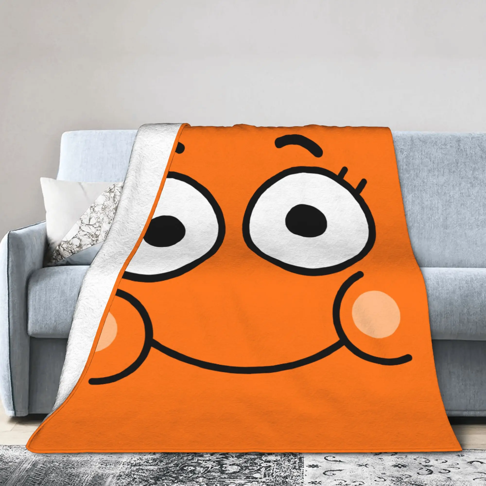 Darwins Face Blanket Fleece Summer Air Conditioning Amazings Gumballs Multi-function Soft Throw Blanket for Bed Outdoor Bedsprea