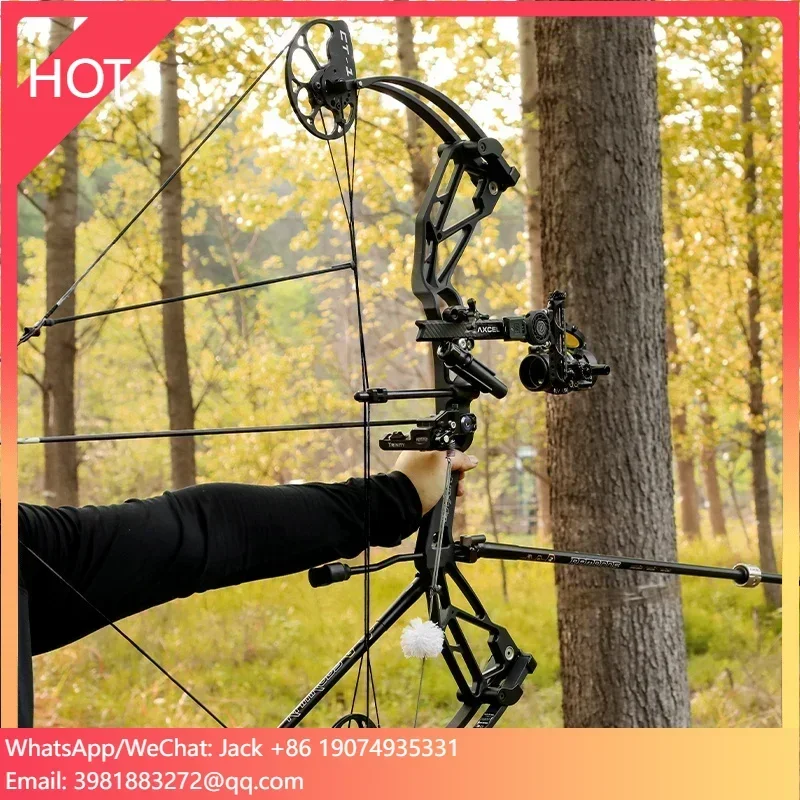 Bow And Arrow Shooting Sports Compound Bow Traditional Bow Archery Equipment Outdoor Games Alloy Metal Hunting Slingshot