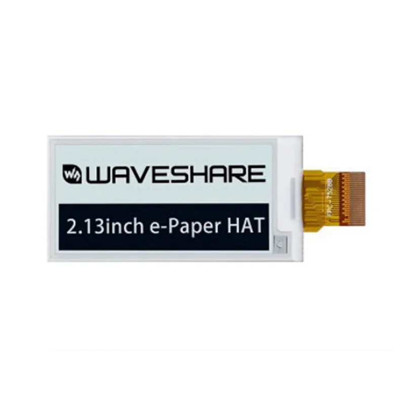 

Superior-Waveshare E-Ink Display 2.13Inch 250X122 Pixel For Raspberry Pi Compatible SPI Interface Partial Refresh Support