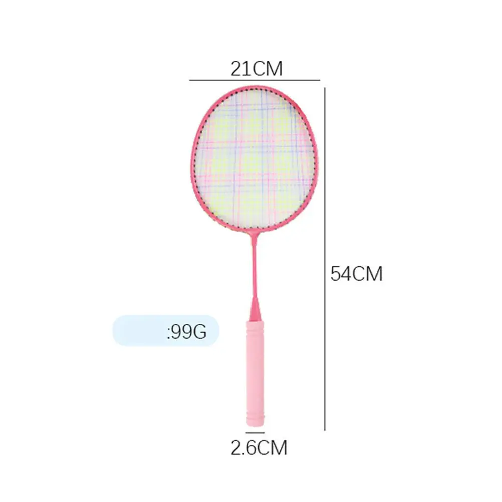 12pcs-badminton-rackets-for-kids-lake-non-deformable-lightweight-set-enhances-hand-eye-coordination-reaction-skills