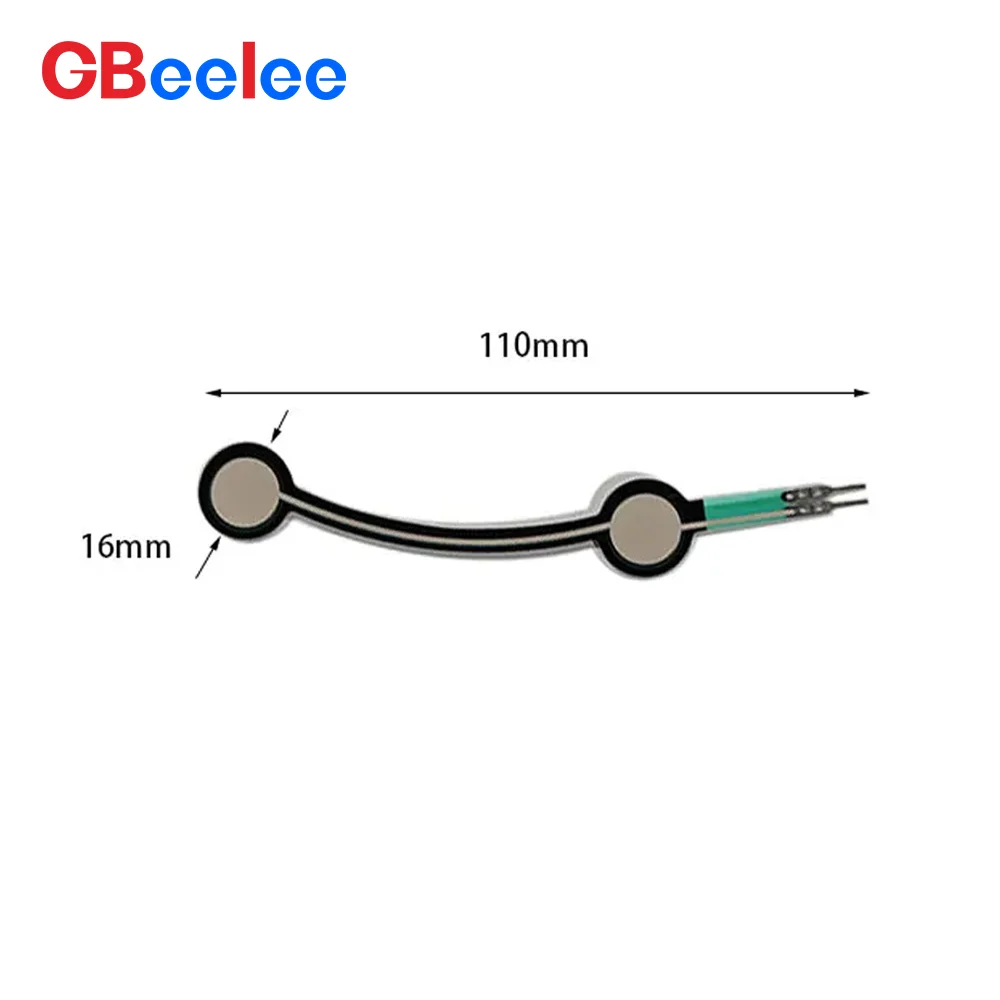 2PCS High Sensitivity FSR Flexible Thin Film Pressure Sensors For Sex Toys & Adult Products - Precision Pressure Sensing Solutio