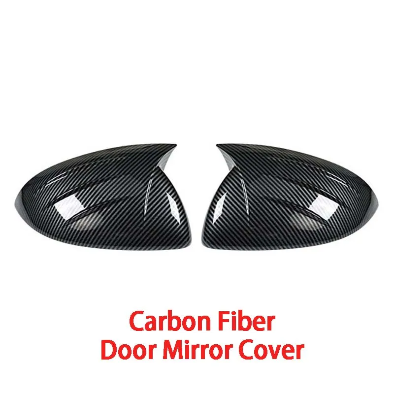 Car Rearview Accessories Bull-Horn Door Mirror Cover For Mercedes-Benz CLE-Class C236 EQE V295 2023 2024 Car Decoration