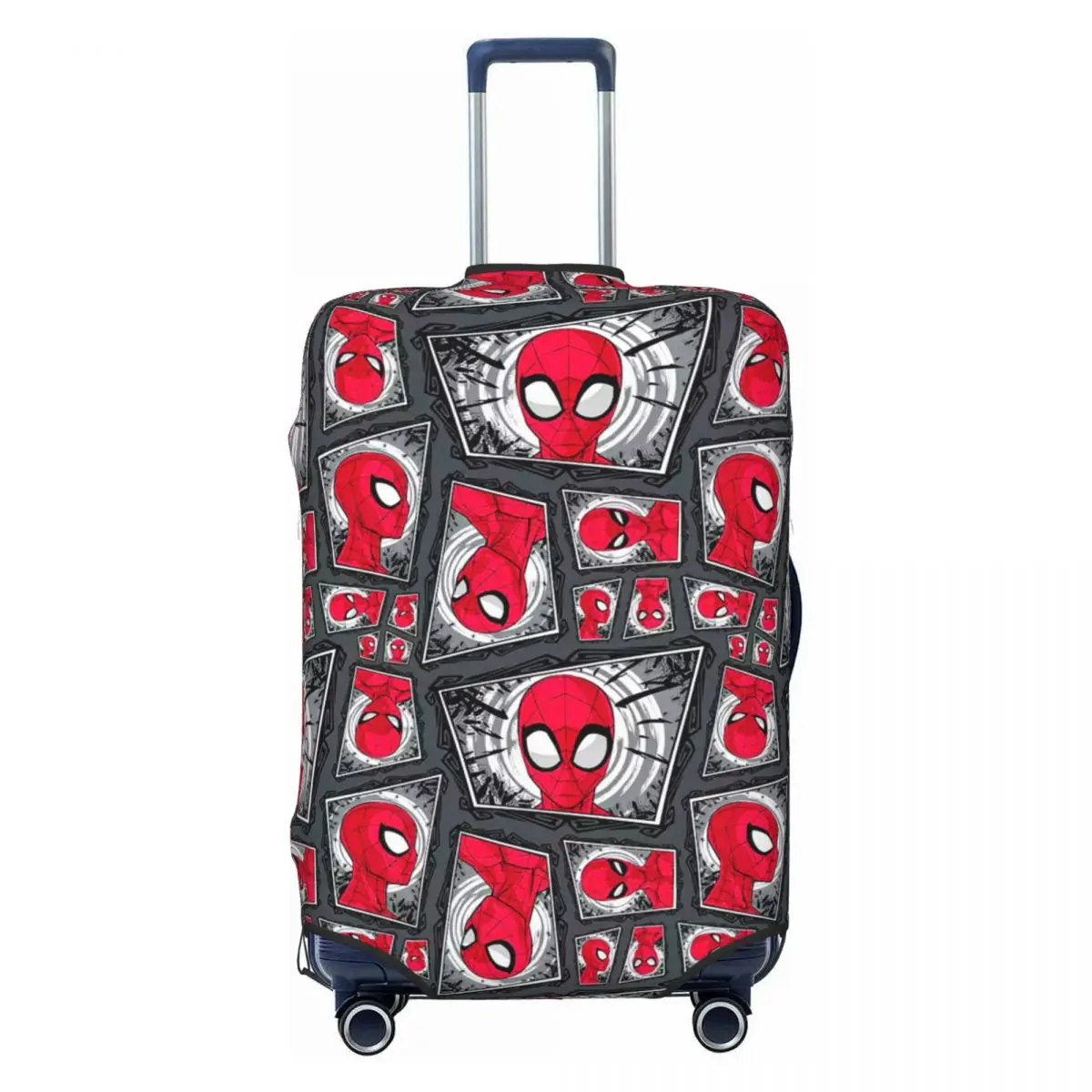 

Custom Animated Superhero Spiderman Luggage Cover Fashion Suitcase Protector Covers Suit For 18-32 inch