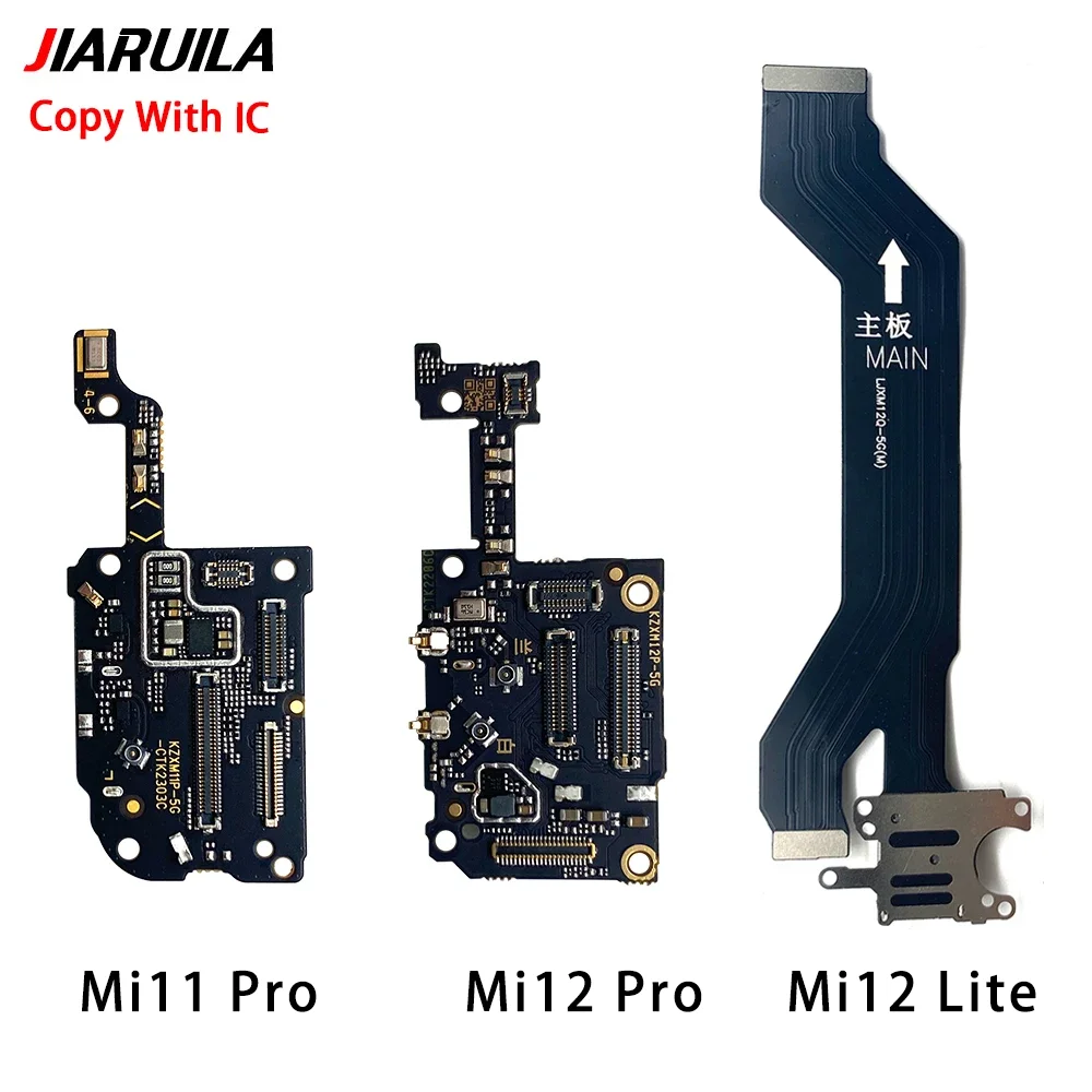 10 Pcs For Xiaomi Mi 12 11 Mi12 Mi11 Lite Pro Main Board Motherboard Connector Flex Cable