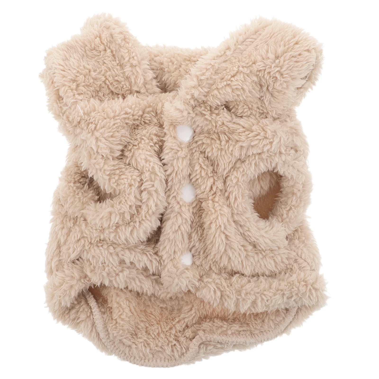 

Cute Bunny Ears Pet Hoodie for Small Dogs Cats Rabbits Warm Winter Clothes Lightweight Comfortable Doggy Apparel Size M