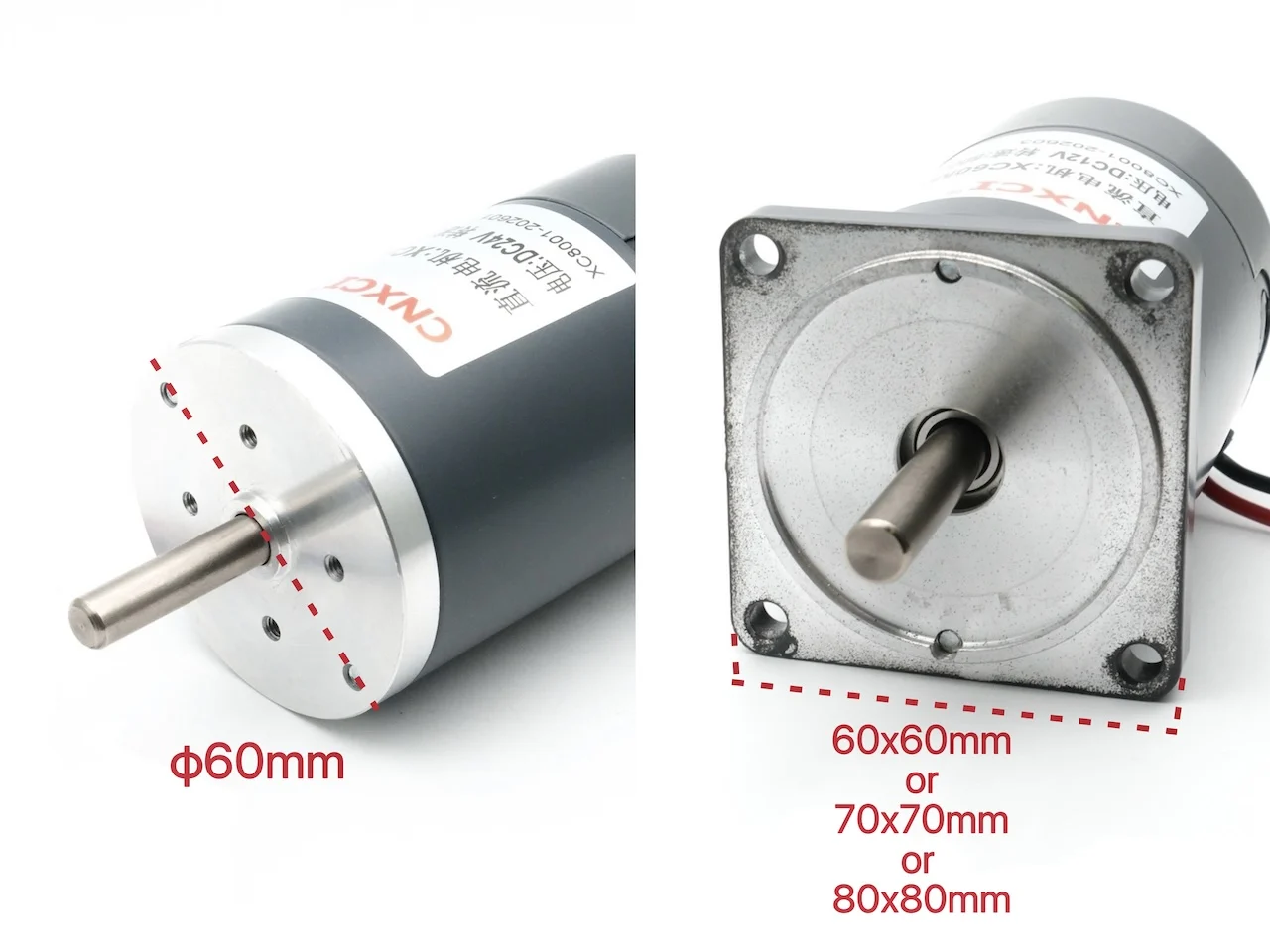 60W High-Torque Cotton Candy Carbon Brush Motor 60MS112 for Food Mixing Packaging Machinery Automation Equipment 12V 24V