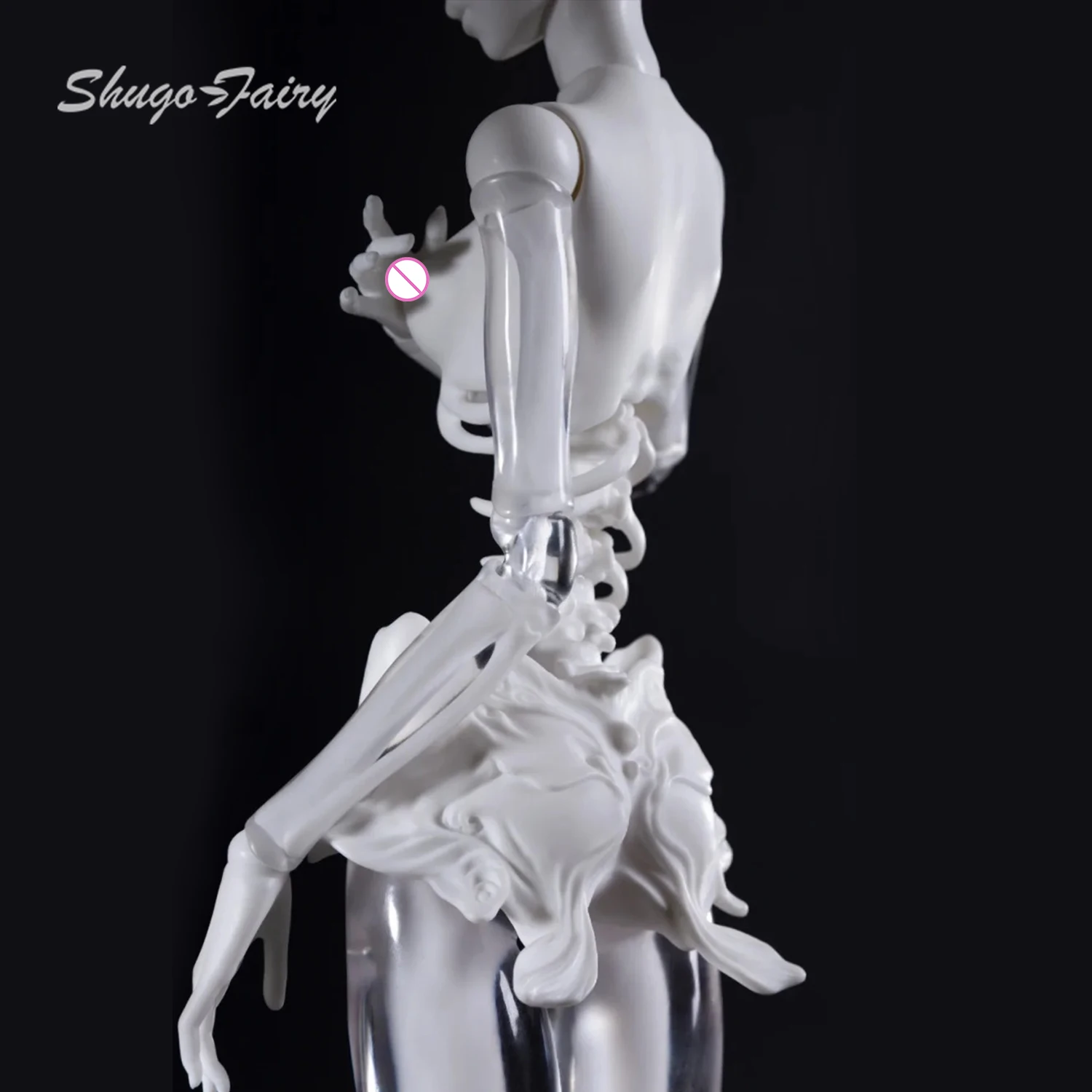 GuDie Bjd 1/4 Dolls Delicate Hyaline Skeleton Animal Nude Dolls Resin Ball Jointed Doll Bjd