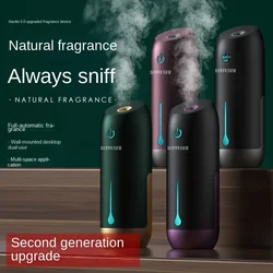 Purificadores de ar portáteis para casa, óleo de fragrância, difusor de aroma inteligente, purificador de ar do carro, parede Perfume Mist Maker, 3 modos