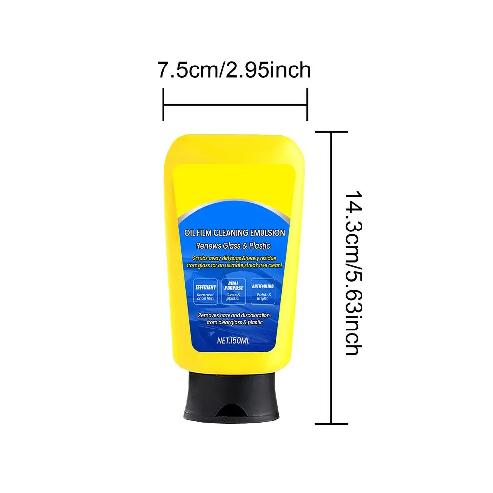 150ml For Sopami Car Coating Spray, Sopami Oil Film Cleaning Emulsion Car Care Polish Renovator Car Glass Cleaning Product