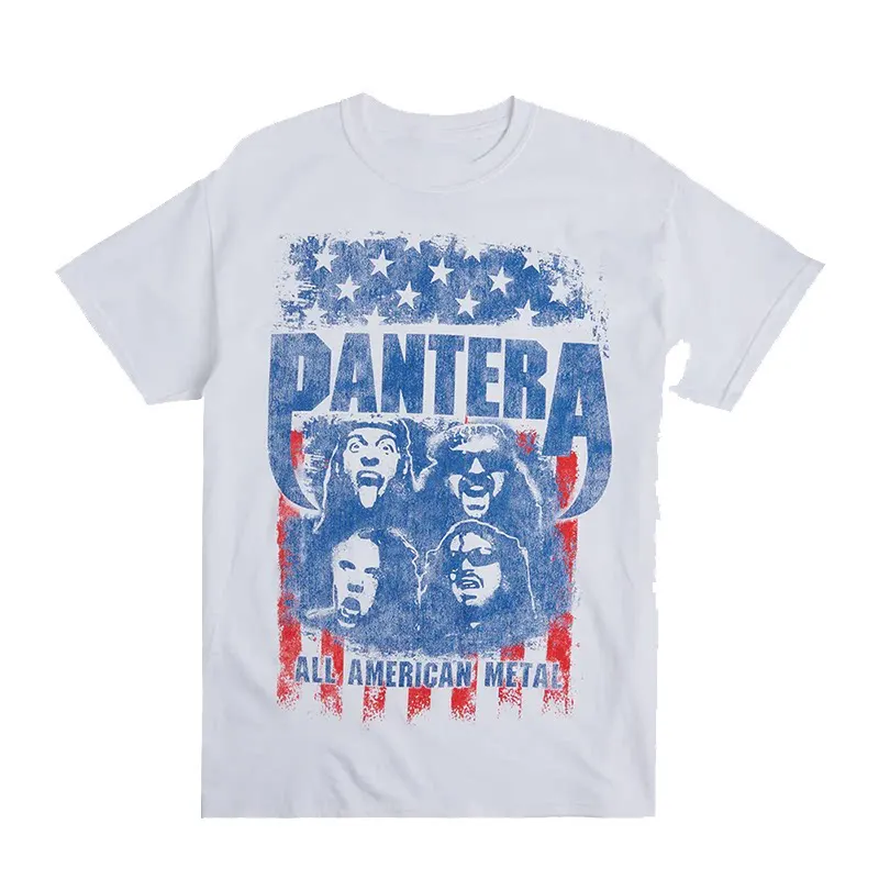 Pantera Pandora Dark Rock Punk Casual T-Shirt for Men and Women Luxury Brand Top  2026 New Band Logo view 5