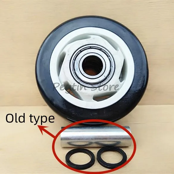 2Pcs 3" 75mm Single-wheel Disc Double-bearing Wear-resistant Industrial Castor Wheel image 4
