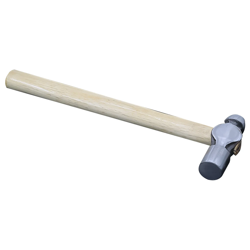 

Professional Jewelry Chasing Hammer Carbon Steel Wood Handle Non for Flattening Hitting in Jewelry Making Kit