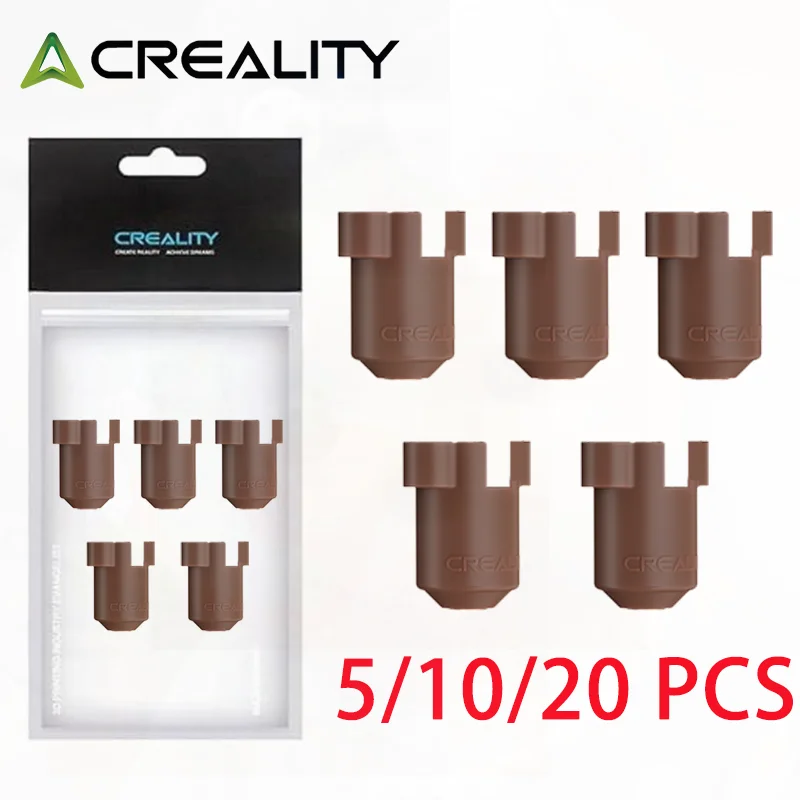 

Силиконовые носки Creality K1C, силиконовый чехол Ender 3 V3, чехол нагревательный блок коричневый для Creality Ender 3 V3 Plus/V3 KE/V3 SE/K1