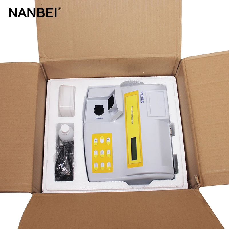 NANBEI Lab Instruments Benchtop Lab Water Quality Analysis Bacterial Turbidimeter Turbidity Meter Tester