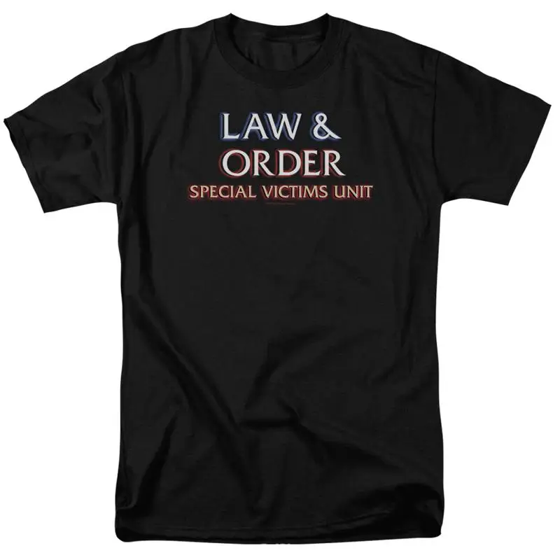 

Law Order Special Victims Unit SVU Logo Licensed Adult T Shirt