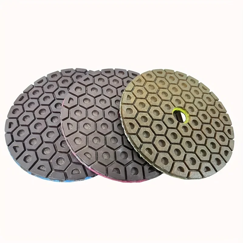 1PC 4 Inch Diamond Metal Polishing Pads Copper Bond Grinding Wheel Floor Sanding Disc for Concrete Granite Marble Stone