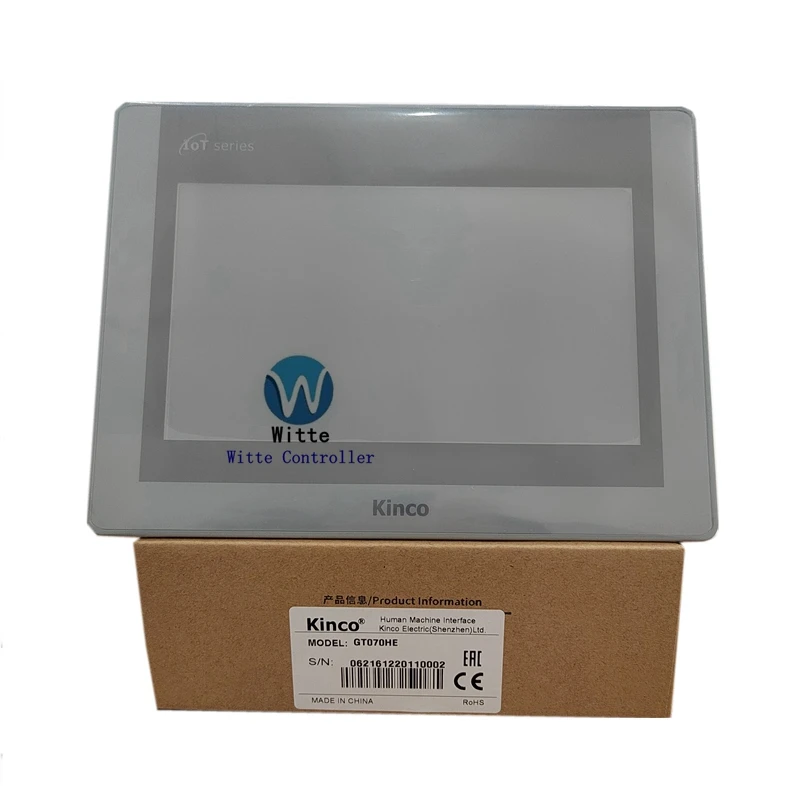 

7 Inch Kinco Touch Screen HMI GT070HE GT070HE-WiFi GT070HE-4G Freescale Industrial CPU Clock Speed 800MHz