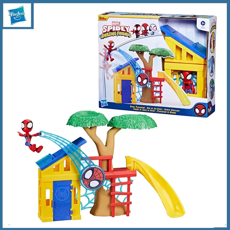 ألعاب شخصيات الحركة الأصلية من هاسبرو مارفل سبايدر مان وأصدقائه المذهل للأولاد والبنات هدية قابلة للجمع