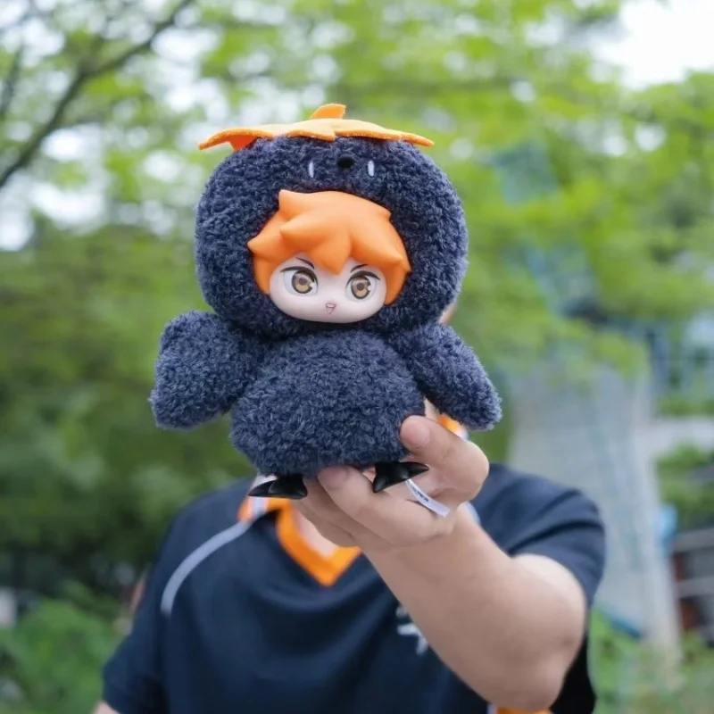 Vente chaude véritable jeunesse poubelle décharge bataille série vinyle peluche Hinata Shoyo peluche sac à dos pendentif pour offrir comme cadeau à un ami