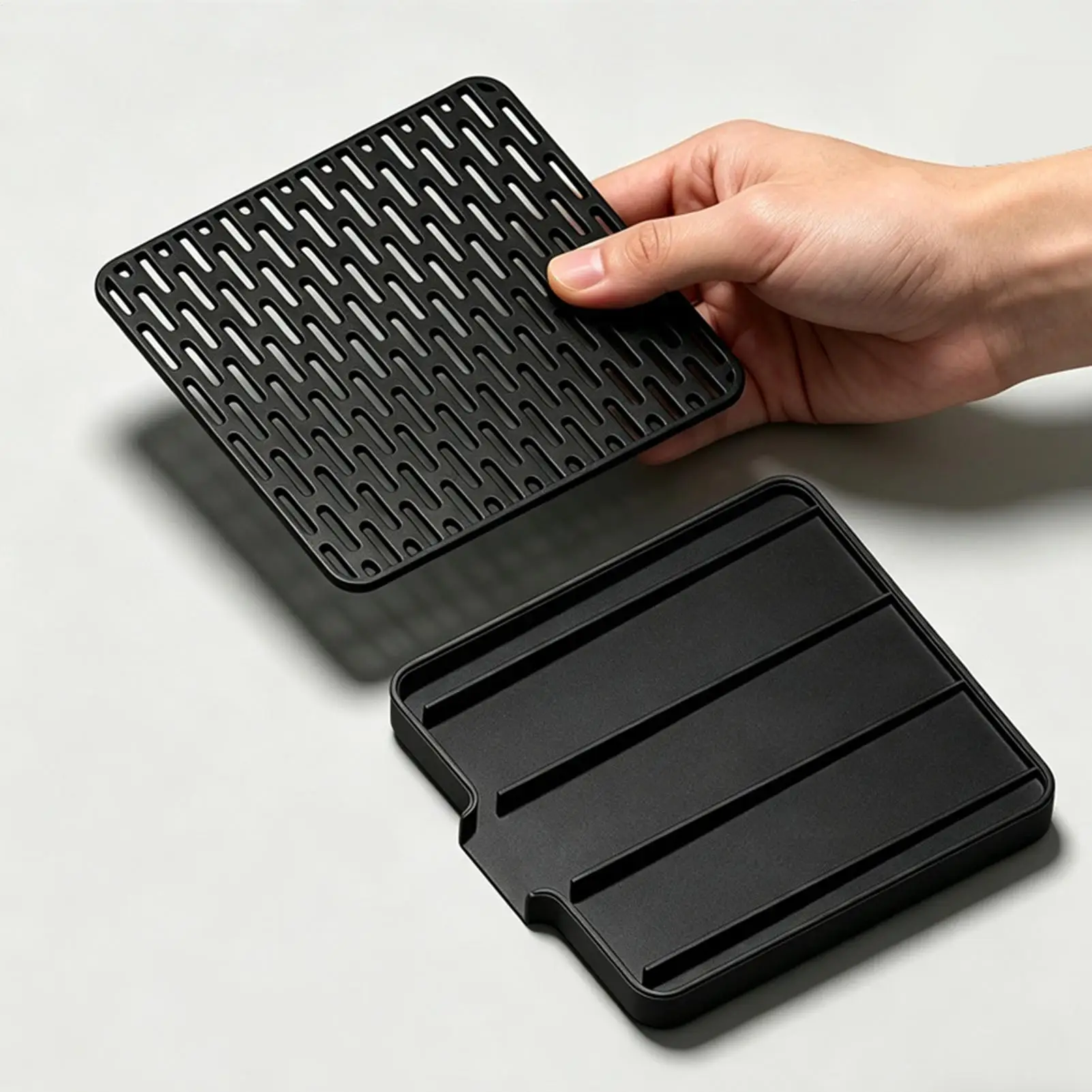Scale Auto-Draining Tray Digital Espresso Scale Brewing Tool Coffee scale drip tray Self drainage design for Kitchen Home Use view 2