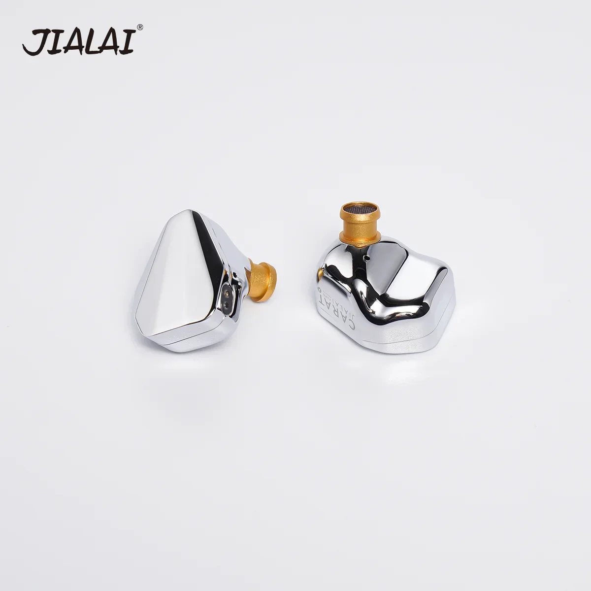 JIALAI Carat In-ear Earphone 10mm Titanium Plated DLC Dynamic HiFi  Detachable 0.78 2Pin Wired Music Sport Audiophile Earbud IEM