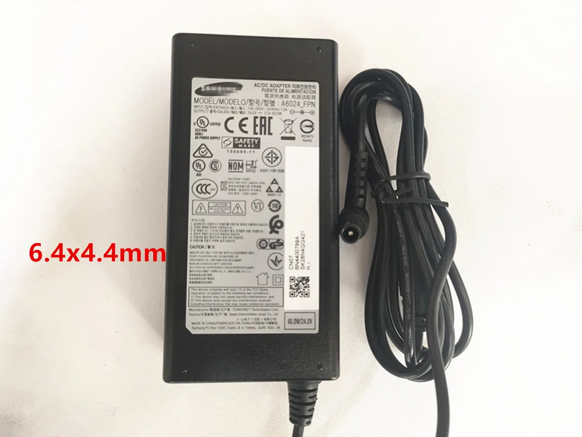 

Suitable for Samsung audio power adapter A6024_ FPN 24V 2.5A 60W BN4400799A HW-J450 HW-J551 HW-J7501 HW-H450 HW-H550