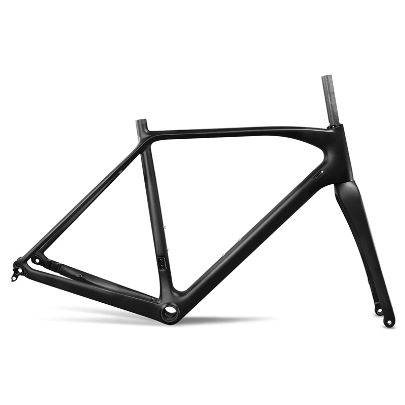 

YTYIN China 2021 High Quality BB86 Carbon Cyclocross Bicycle Frame With 1-1/8,1-1/2headset Cyclocross Frame