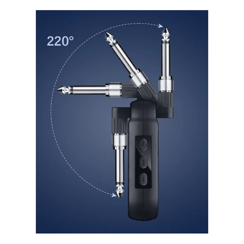 

M02 UHF Guitar Microphone 30M Range Multi-Unit Use For Electric Guitar Bass Plug And Play-AT20
