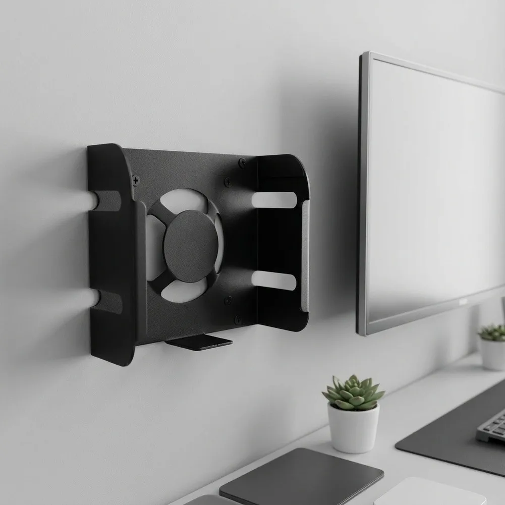 Wall Mount Bracket For Mac For M6 M5Pro Space-Saving Under Desk Computer Monitor Support Storage Rack Computer Accessories
