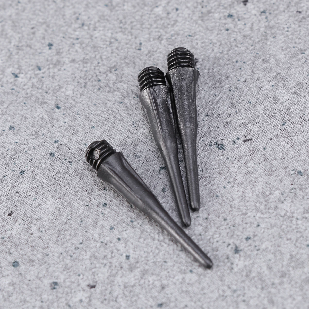 

50 pcs Dart Tips Replacement Tip Strong PVC Durable Reinforced Cone Anti Slip Locking Hole Easy Install Secure Fitting