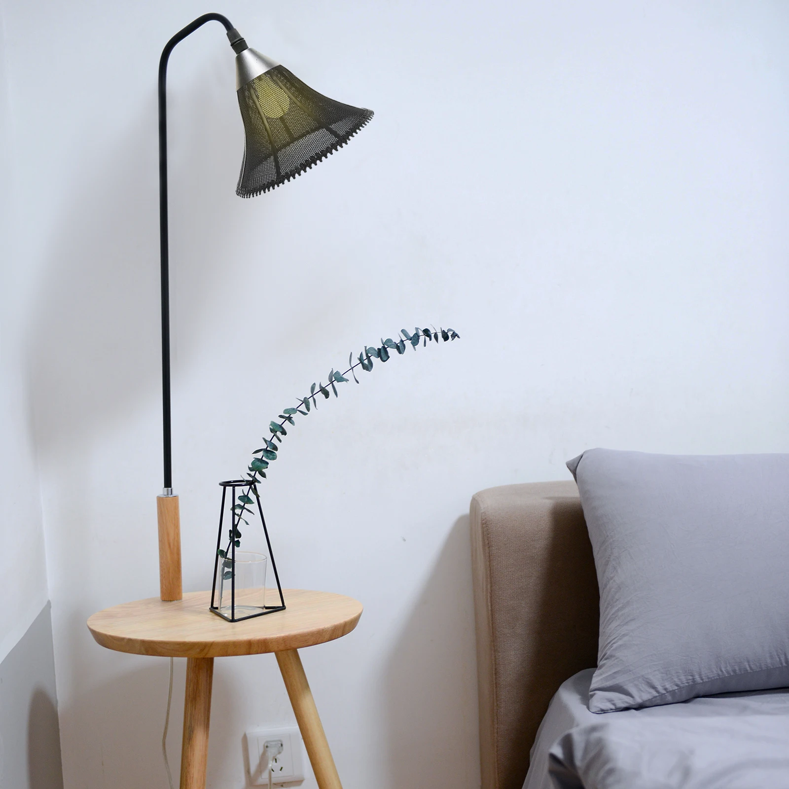 

Geometric Lampshade Metal Pendant Shade for Ceiling Light Cover Hanging Restaurant Industrial Decor Retro Lampshades