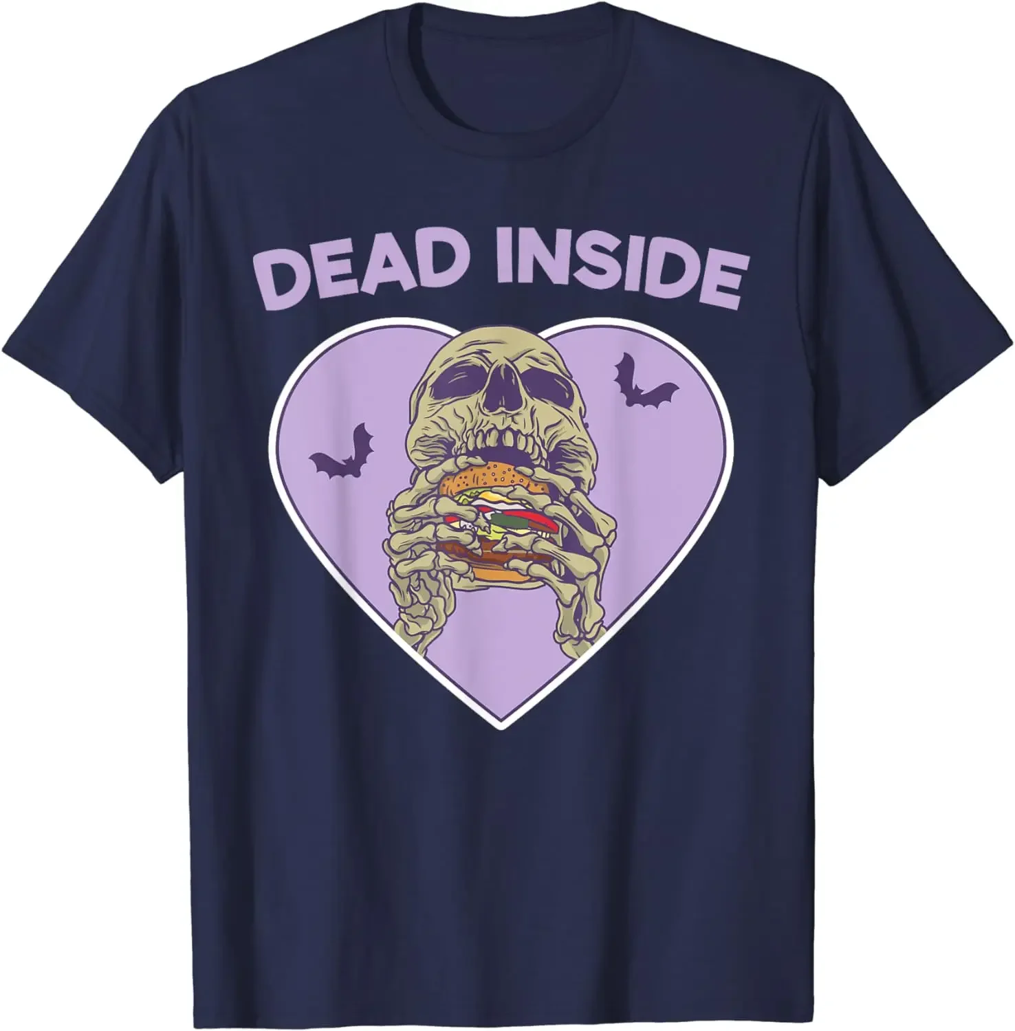 Dead Inside Skeleton Yami Kawaii Mental Illness Menhera T-Shirt