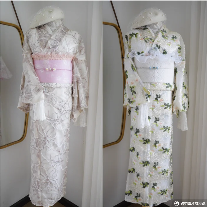 

Новый традиционный японский костюм, элегантное японское вечернее платье в стиле ретро