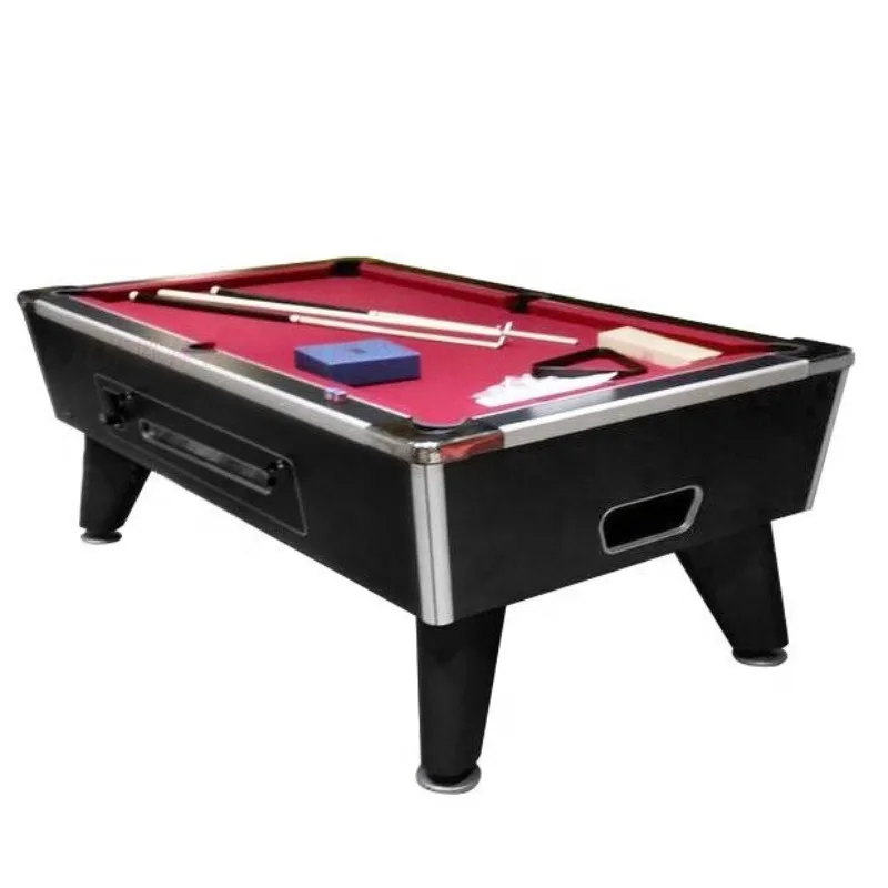 Billiard Pool Slate Table with Coin Taken System Size on Sale