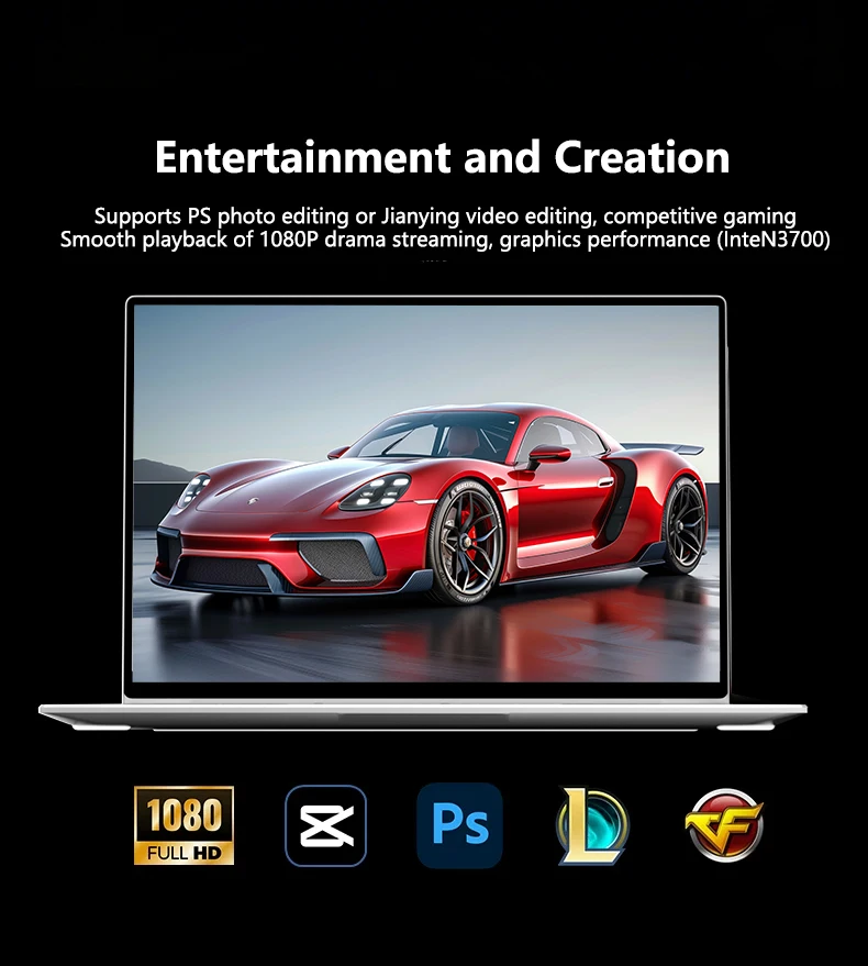 LENO Ultra Slim 14.1" Laptop Intel Core i7 8650U 32GB 2TB Windows 11 Pro Gaming Computer PC Gamer office Notebook 1920*1080 HD