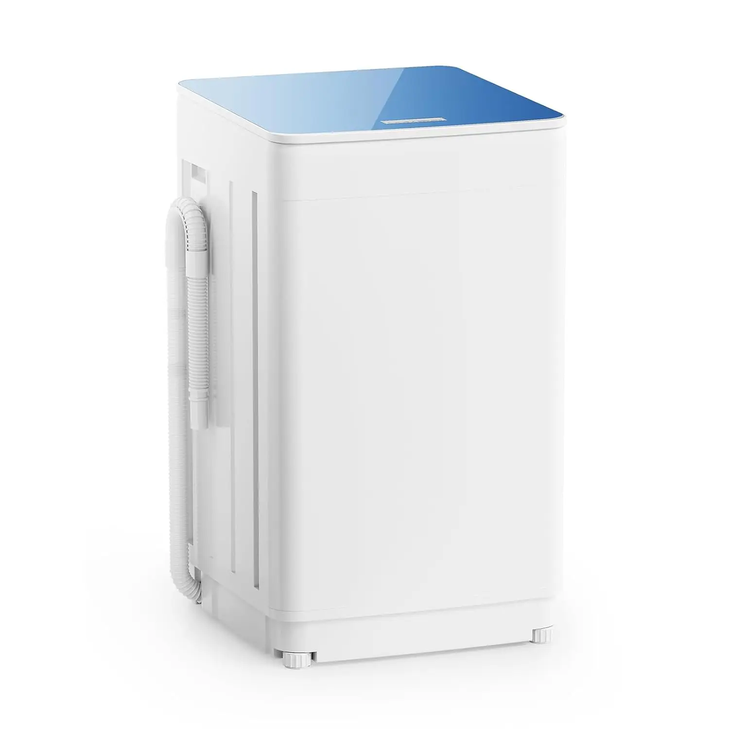 

Портативная стиральная машина на 18 фунтов, полностью автоматическая, с LED-дисплеем, 7 программ стирки, 4 уровнями воды, индивидуальная настройка