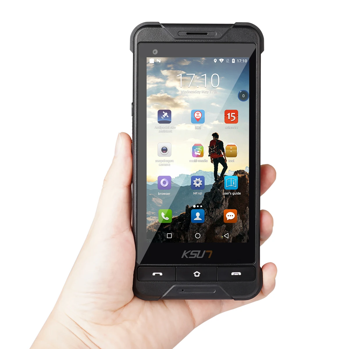 KSUN TDP2 GLONASS GALILEO Tiantong Satellite Phone SOS Beidou GPS IP68 4G Network Walkie Talkie For Outdoor Exploration Rescue