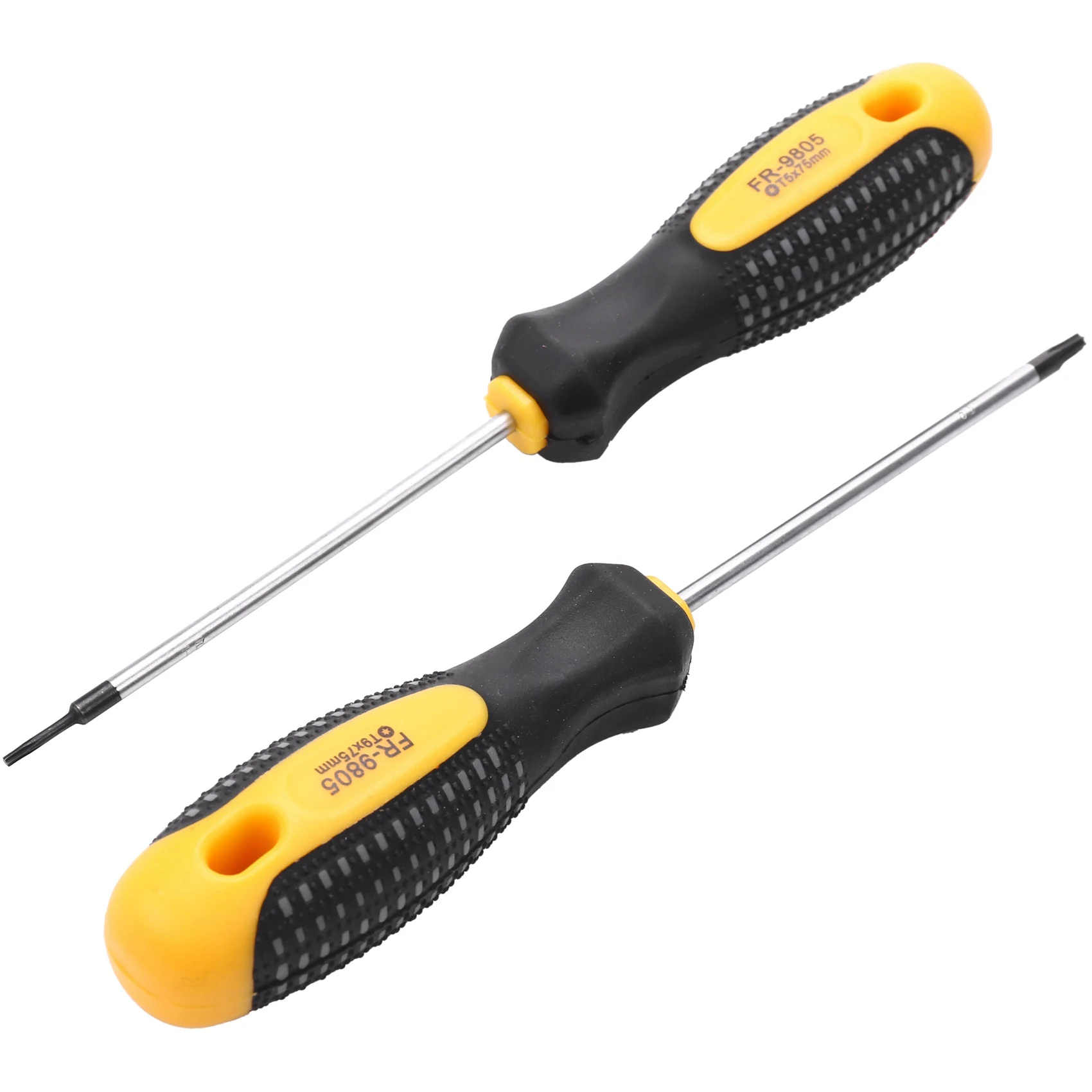 Jeu de tournevis Torx Cr-V avec trou, kit de tournevis à T5-T10 magnétique pour réparation de téléphone, ensemble d'outils à main