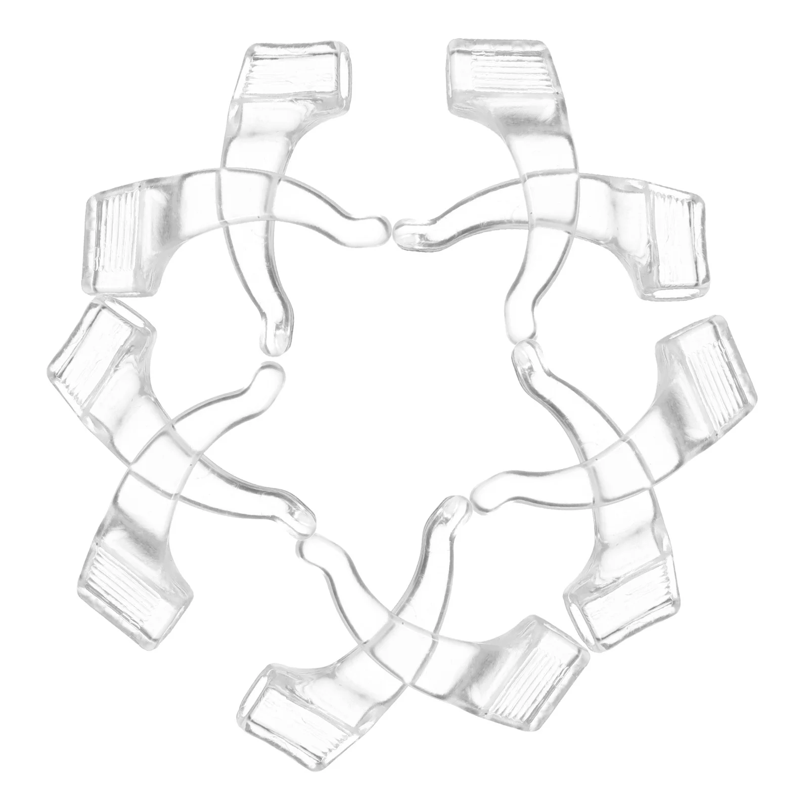 

10Pairs Transparent Silicone Eyeglass Ear Pads Anti-Skid 5Mm Size Soft Flexible Fit for Daily Sports Wear Non-Slip Comfort