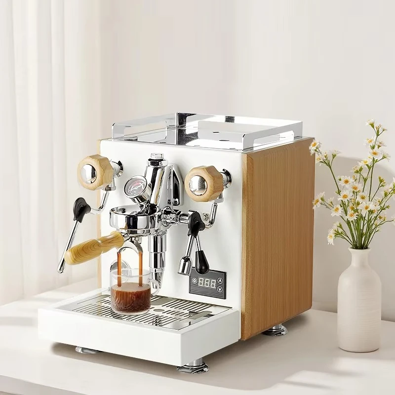 -For MC-17 Electric Stainless Steel Programmable Semi-Automatic Espresso Maker 12 Bars Pressure Household Outdoor Hotel Car Use*
