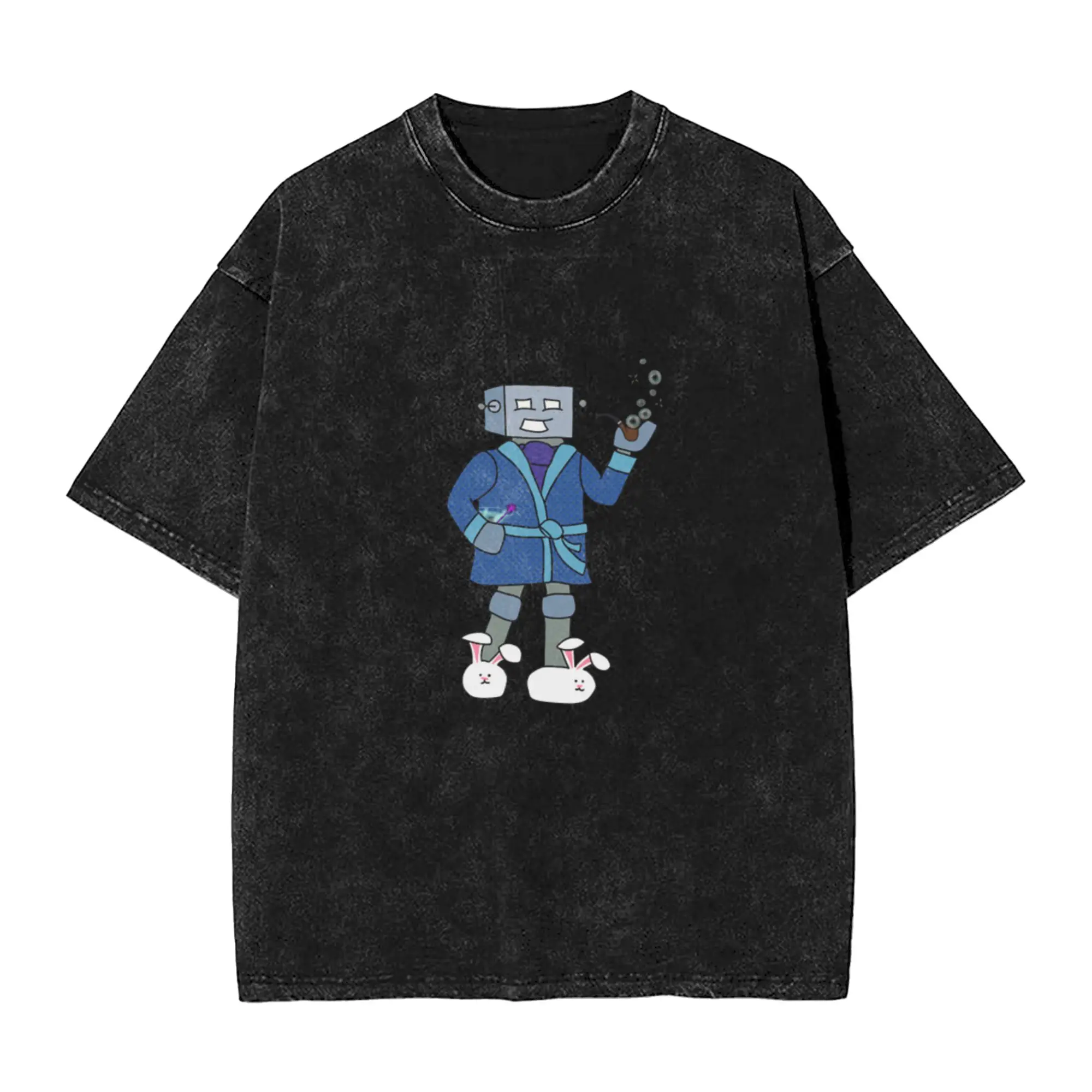 Robot of Leisure  Built for Leisure Classic Trendy A Vintage Oversized Cotton Unisex T-Shirts