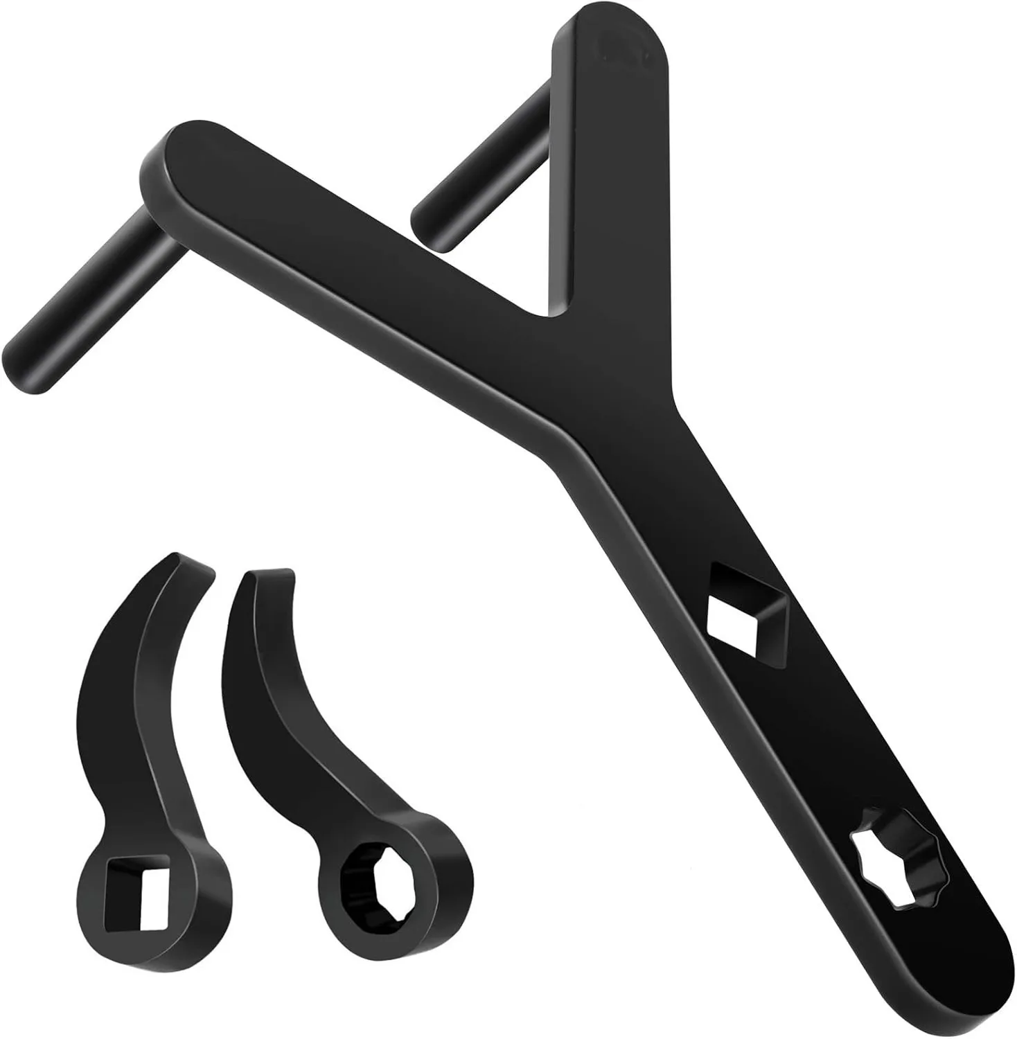 

For 1/2 Ratchet Open-end Wrench Half Shaft Drive Shaft Disassembly Tool 1Set Car Lower Control Arm Prying Tool Pry Bar Wrench